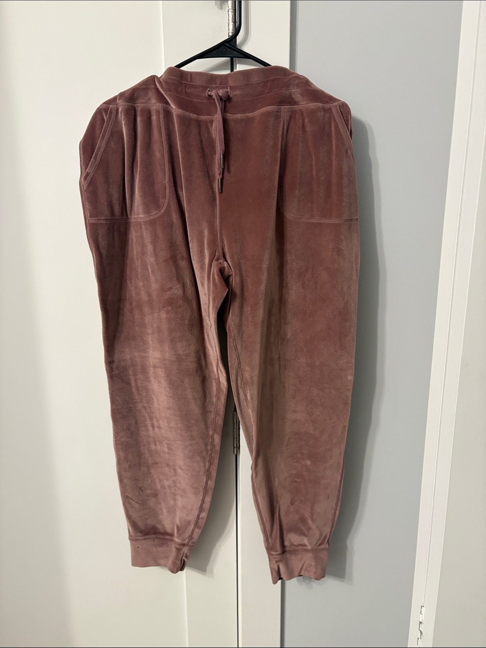32 Degrees Mauve Velour Track Pants